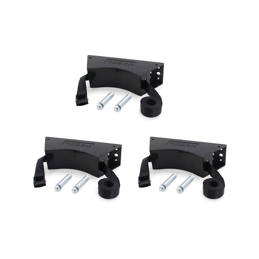 3X Propane Tank Holder, Gas Cylinder Holder, Cylinder Wall Mounted Bracket, Gas Cylinder Holder For Rv Water Softener 6031076059528