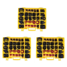3X Kit Guarnizioni o-Ring Guarnizioni Trasmissione e o-Ring 4C4782 4C-4782 270-1528 per CAT SAE STOR ORFS 61 62 Nitrile 90