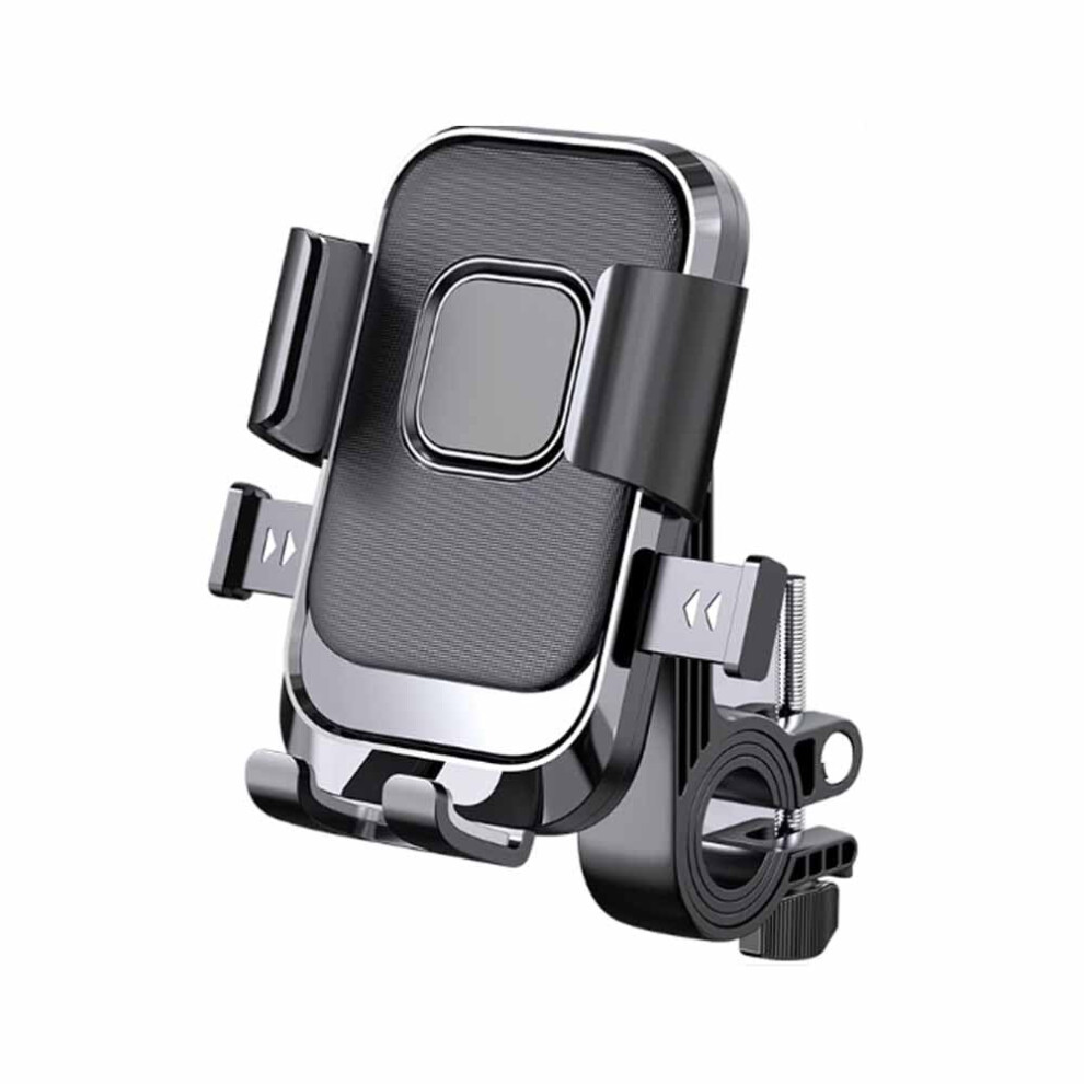 Motorcycle Phone Mount For Honda Benly, AntiâShake Handlebar Holder With OneâButton Lock, Black 9073542725411