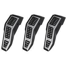 3X Auto Styling Dead Voetsteun Pad Sport Voetsteun Pedaal RHD voor Seven Mk7 VII