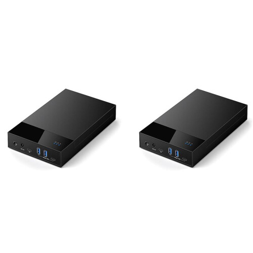 2X Estação de Encaixe USB 3.0 para Unidade  de 3,5 Polegadas Gabinete de Disco Rígido Externo para SSD  de 3,5 2,5 Polegadas HDD 20 TB Plugue