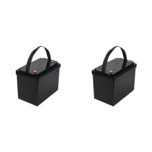 2X 12V70Ah Storage Box 12V 70Ah Battery Case for NCM LiFePO4 Cell 12.8V 80Ah 100Ah 24V 36V 48V for DIY Solar System A