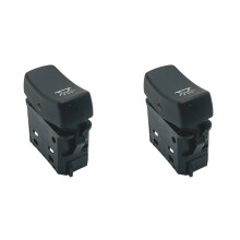 2X for Car Roof Light Fan, Headlight Shift , Electric Door and Window Lifting Glass Shift Button