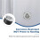 2pcs 3 Inch Sewer Cleanout Cap, Practical Expansion Pipe Plug Sewer Pipe Plug Sewer Cleanout Cover Mechanical Test Plug 6