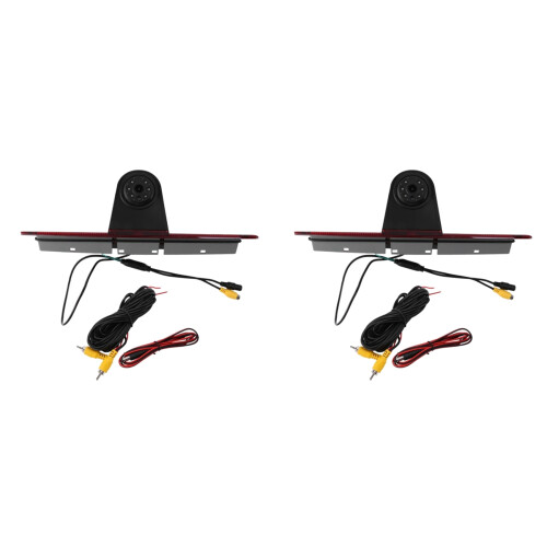 2X Car Reversing Rear View Camera Third Brake Light for   Sprinter W906   2006-2019