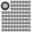400 Pcs 3D Magnetic Tracking Dot for Scanner Inner 6.0 mm Outer 10 mm Scanning Reference Point  for 3D Scanning 1