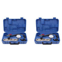 2X Car Brake Disc Runout Tester Brake Disc Flatness Detector Special Tools Kit for Automotive Brake Discs