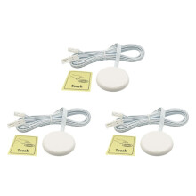 3X Penetrable Wood Panel Wireless Touch Sensor LED Light Hand Sweep Control Dimmable Touch Dimmer