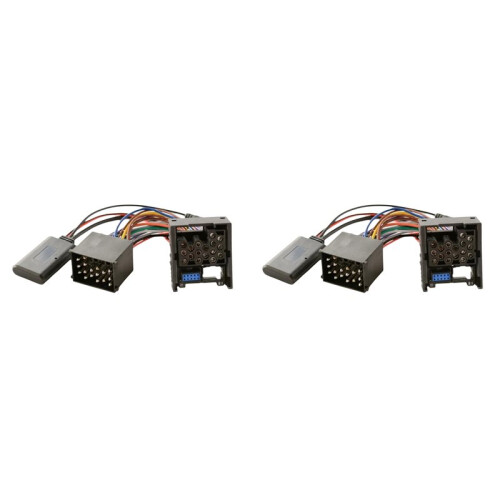 2X Car Audio Aux Adapter Receiver Radio  5.0 Module Aux Cable for  E46 3 Series 2002-2006
