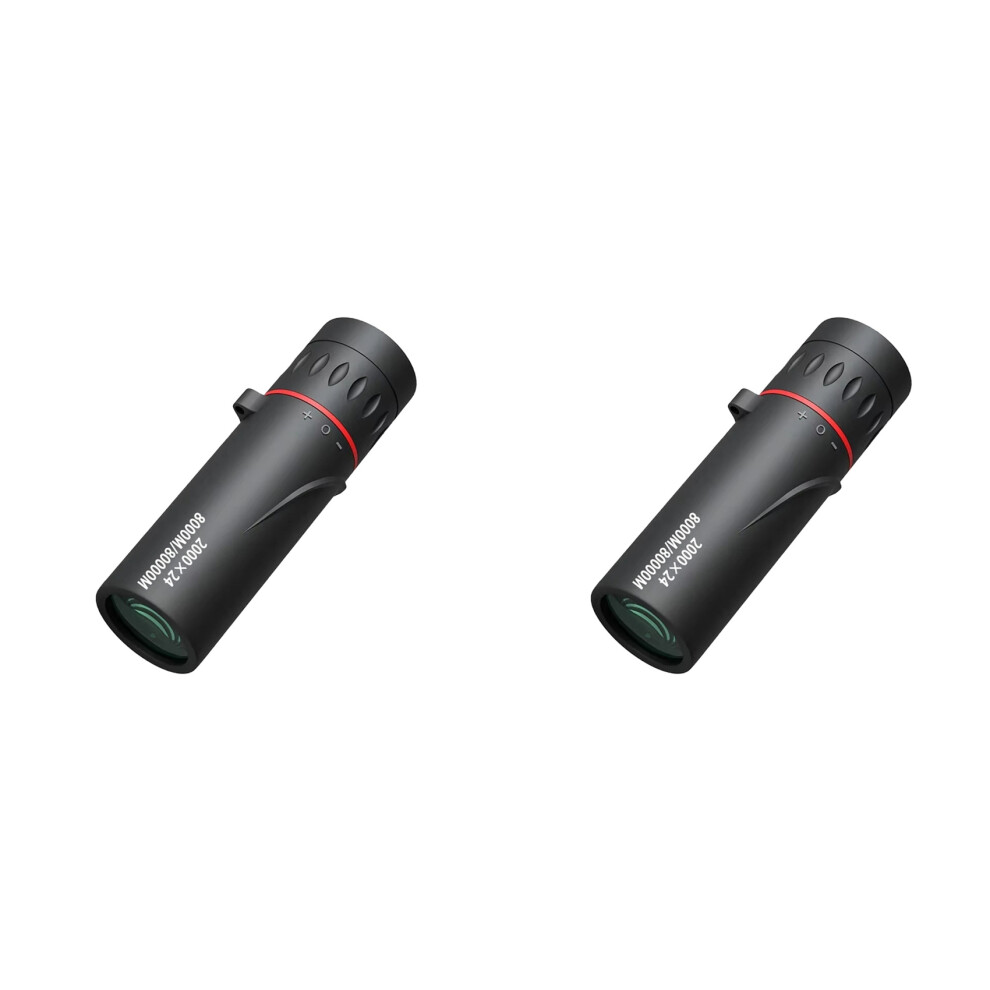 2X 2000X24 Hd Monocular Telescope, Portable Telescope For Outdoor Camping And Birdwatching 6031055287751