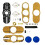 2X LED Flashing Finger Tip Gyroscope DIY Electronic Kit 51 Microcontroller Circuit Board Welding Assemble Components 7