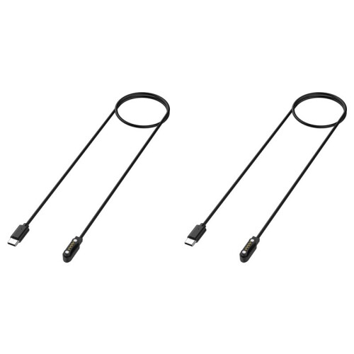 2X Charging Cable for PLAUD Note AI Voice Recorder Type-C Data Cable Replacement Magnetic Charger Cable 1M 1