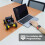 2X 4WD  Robot Car ESP32 Kamera Wifi Automation Kit för  Programmering ESP Robot med Antenn Learning Coding Kit 6