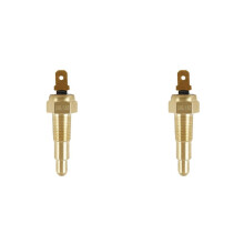 2X Interruptor del Sensor del Termostato del Ventilador de Enfriamiento del Motor, 1/8 de Pulgada NPT, 180 F Activado, 165 F Desactivado para