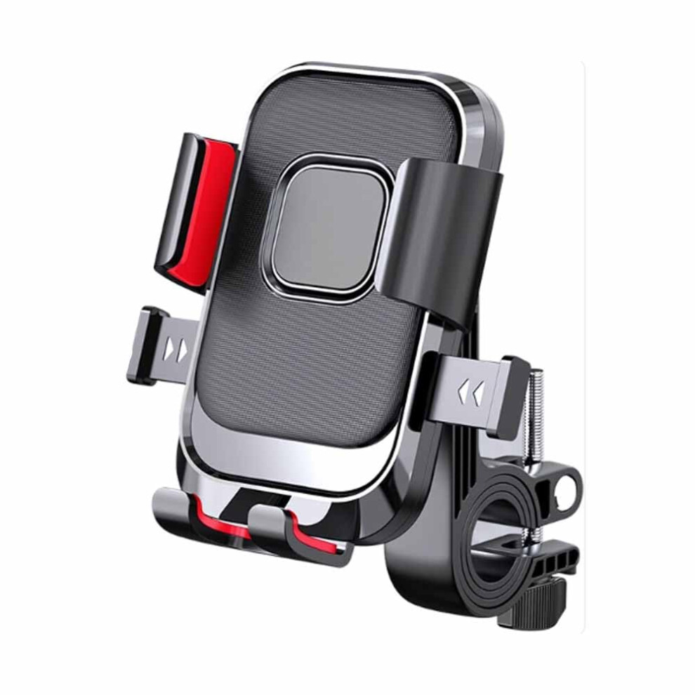 Motorcycle Phone Mount For Honda Xr250 19962008, 360 Rotation, Antishake Alloy Handlebar Holder, Red 9330225020875