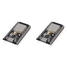 2X Scheda di Sviluppo ESP32 ESP32-WROOM-32 CP2102 Scheda WiFi Modulo Compatibile per Home Mobile IoT