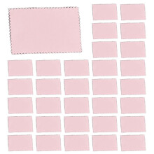 500Pcs Silberpolitur Reinigung Poliertuch Paket Silber Reinigungstuch WW Wischtuch Silber Schmuck Wildleder