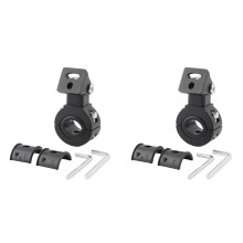 2X Motorcycle Headlight Mount Spotlight Bracket Adjustable Bumper Fog Light Holder Motorcycle Accessories