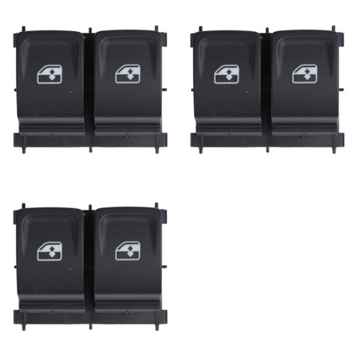 3X 5JB959858C Car Power Window  Button for  Rapid  Toledo 2013 2014 2015