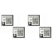 Module LoRa HT-RA62 4 Pièces, Développement Secondaire SX1262, Prend en Charge le Protocole LoRaWAN pour Meshtastic 863-928 MHz.