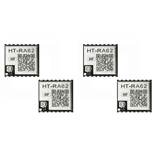4Pcs HT-RA62 LoRa Series Module SX1262 Secondary Development Supports LoRaWAN Protocol for Meshtastic 863-928mhz