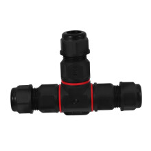 Outdoor Junction Box Waterproof Cable Connector for Garden Farm Lighting Easy Installation