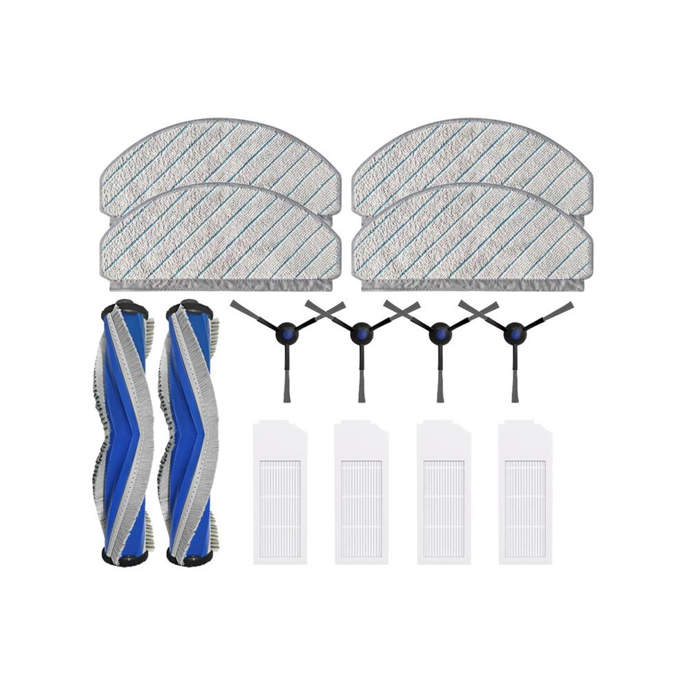 For Deebot N20 / N20 / N20 Pro Replacement Parts Accessories Main Side Brush Hepa Filter Mop Cloth 6032593418164