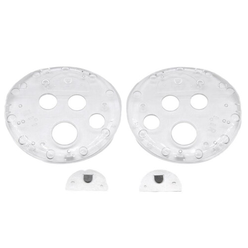 4X Handle Controller Button Panel Cover for Meta Quest 3 Controller Grips Protective Transparent Cover Anti Scratch 1