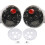 4X Handle Controller Button Panel Cover for Meta Quest 3 Controller Grips Protective Transparent Cover Anti Scratch 4