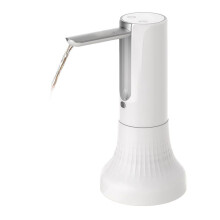 Water Dispenser, Detachable Automatic Drinking Water Pump for 5 Gallon Bottle,for Home, Office, Camping White