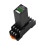 2X H3Y-4 AC220V Liquid Crystal  Relay Dual  with Base Small Digital Display Cycle  Control Delayer 2