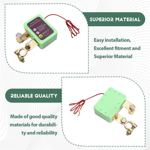 24V/12V 240A Remote Control Battery Disconnect ,Automatic Power Off  for Car Battery Power-Off 2