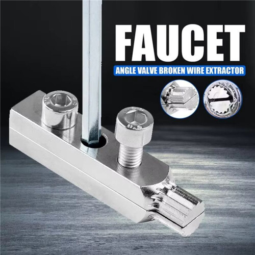 2X Broken Pipe Extractor Tool Broken Screw Extractor Set Multifunctional Damaged Screw Bolt Remover Set 2