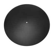 2pcs 300mm X 3mm Acrylic Slip Mat for Phonograph Turntable Vinyl Anti-Static Practical Disc Player LP Mat,E