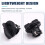 2X 6J0941156A Daytime Running Light Bulb Holder Bulb Socket Indicator Bulb Holder for  Ibiza 2009-2012 9
