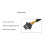 5X Water Flow Sensor Hall Flow Meter 1 Inch External Wire Copper Water Flow Sensor Turbine Flow Meter 7