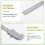2pcs 0-200mm Marking Vernier Caliper with Carbide Scriber Parallel Marking Gauging Ruler Measuring Instrument Tool 10