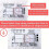 4pcs ECG 7 Step Ruler,ECG 7 Step Ruler for ECG/EKG Interpretation,ECG Reference Guide Ruler,EKG Calipers Measuring Tool 4