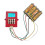 2X Lithium Titanate 6S Active Balancer with Voltage Display TFT LTO Battery Voltage Tester 6s 5a 6