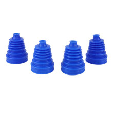 12Sets Car Silicone Constant Speed Dust Cover Universal  Round Clamp Track Connector Kit CV Boot Replacement