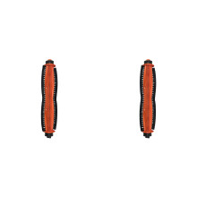 2X Compatible with Mijia M40S OV31CN / M40 D110CN Spare Parts TriCut Roller Brush Ideal for Pet Hair Carpet and Hard Floor