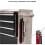 2pcs 1/4 Hex Bit Organizer,40 Holes Slidable Screwdriver Bit Rail Holder with Magnetic Base for Drill Bits Storage 5