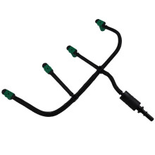 2X Fuel Injector Leak Off Pipe Oil Return Pipe Hose for Freelander 2 2.2 TD4 Plastic LR051528