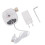 2X WIFI  Valve Controller APP Remote Control Water Shutoff Wireless Automated  Valve for EWeLink EU Plug DN15 7