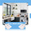 6 pieces Wall Door Hook Towel Holder Self-adhesive Bathroom Kitchen Glue Hook white 3