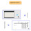 5X AC220 Wireless Remote and Receiving Controller for Electric Projector Screen Motorized Pantalla Projector 1