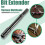 2X Bit Driver Extender Add- Accessory for Multi-Tools,1/4inch Hex Bits Adapter for ,Surge,Wave 3