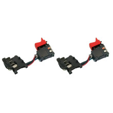 2X para GSB180-LI GSR180-LI 2607202330 Taladro Inalámbrico con Interruptor de Gatillo Easy Electric 18 V 20 A