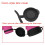 4 Pieces Binoculars Protective Rubber Objective Lens Cap Binocular Best Protect 52-55MM 2