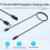 2X Charging Cable for PLAUD Note AI Voice Recorder Type-C Data Cable Replacement Magnetic Charger Cable 1M 7